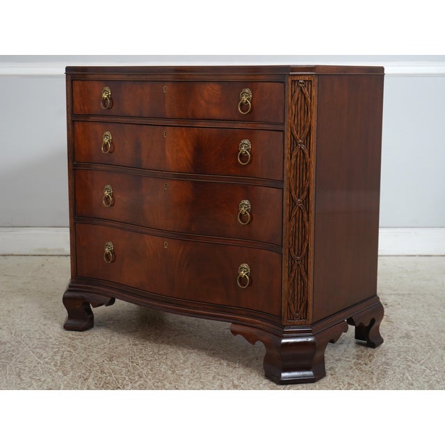Age: Approx: 30 Years Old Details: Historical James River Plantation Bracket Feet Dovetailed Drawer Construction Fine...
