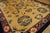 1980s Beige Medallion Vintage Modern Chinese Peking Carpet 9'4" X 12'3" Knotted Wool Rug For Sale - Image 10 of 12