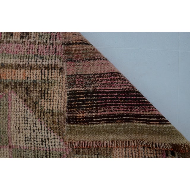 Vintage Anatolian Wool Runner For Sale - Image 10 of 11