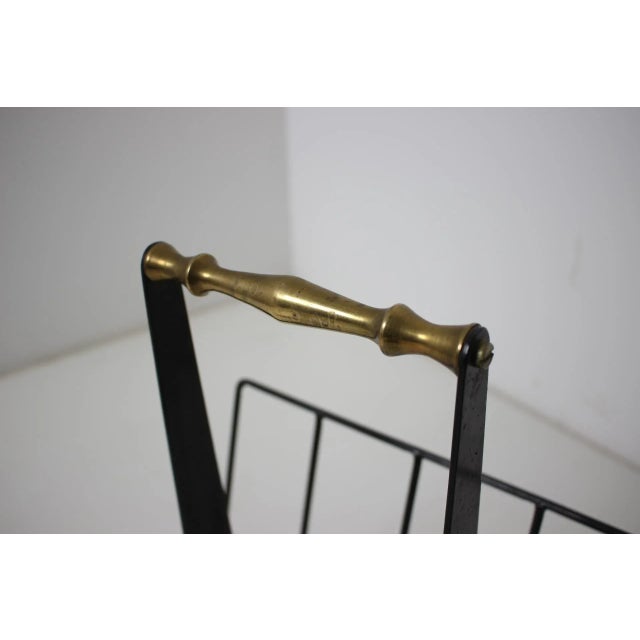 Mid-Century Newspaper Stand, 1970s For Sale - Image 4 of 8