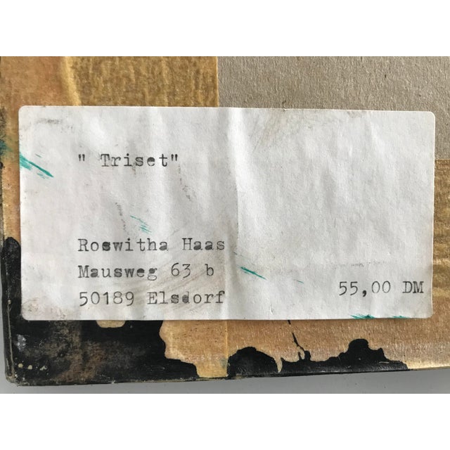 Roswitha Haas, 3 Heads, 1990, Bas-Relief in Plaster For Sale - Image 17 of 18