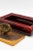 Beautiful cigar case made of red parchment in the 1950s by Giorgio Tura, fine Italian manufacture. The cigar case is very...