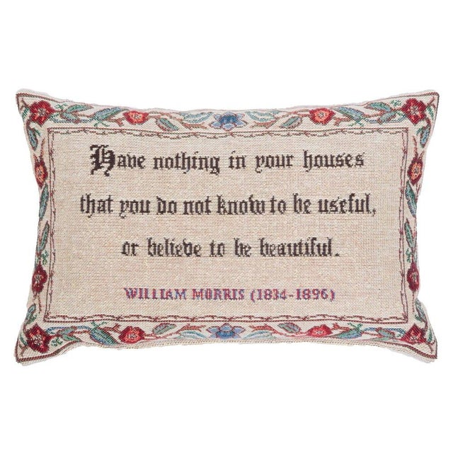 This beautiful tapestry cushion is finely woven by skilled weavers on traditional Jacquard Tapestry looms. The tapestry...