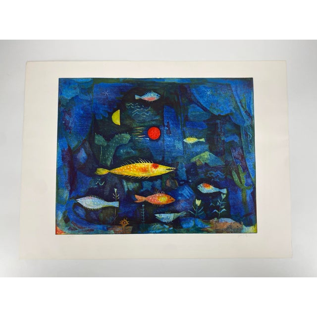 Yoshi Takahashi, Fish, Aquatint Etching, 1970s For Sale - Image 7 of 7