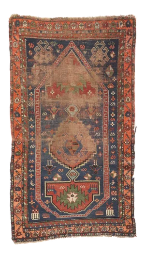 Antique Persian Shiraz Rug, 03'00 X 05'02