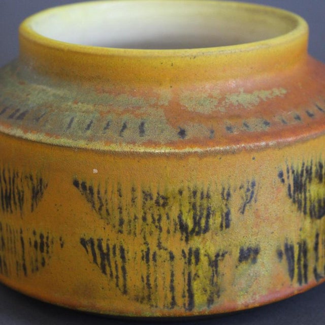Mid-Century Italian Ceramic Bowl with Lid by Alessio Tasca, 1960s For Sale - Image 13 of 14