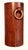 Vintage walnut or teak umbrella stand Brutalist/mid-century style Excellent condition Beautiful natural grain Dimensions:...