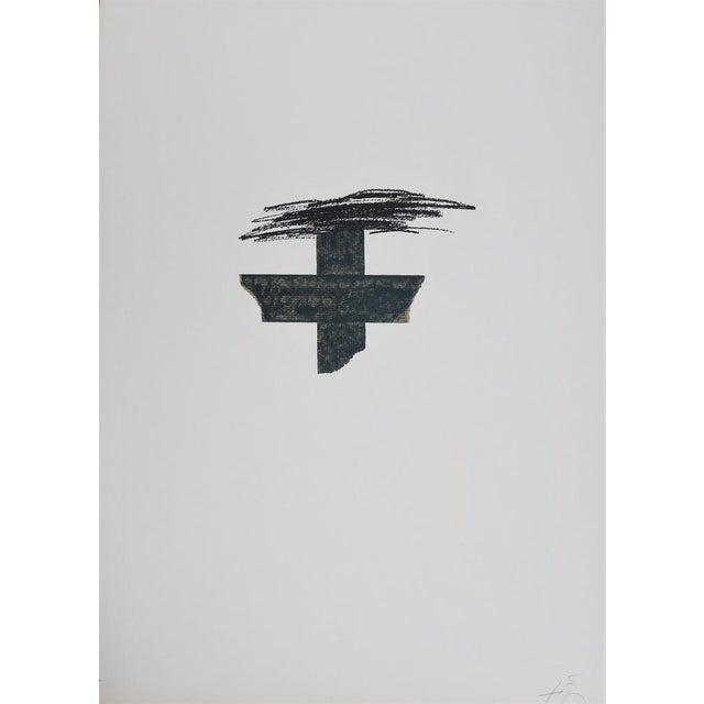 Antoni Tapies, Llambrec 1, 1975, Lithograph For Sale - Image 6 of 6
