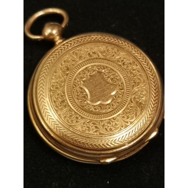 Gold Pocket Watch with Key, France For Sale - Image 9 of 12