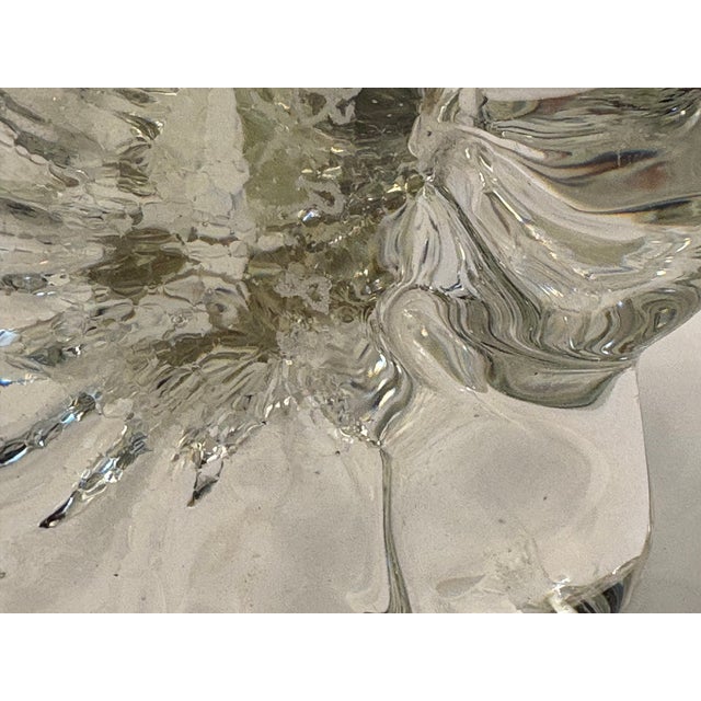 1980s Murano Seagull on Wave Sculpture For Sale - Image 10 of 10