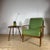 Green Vintage Armchair by Grete Jalk, Denmark, 1961 For Sale - Image 8 of 8