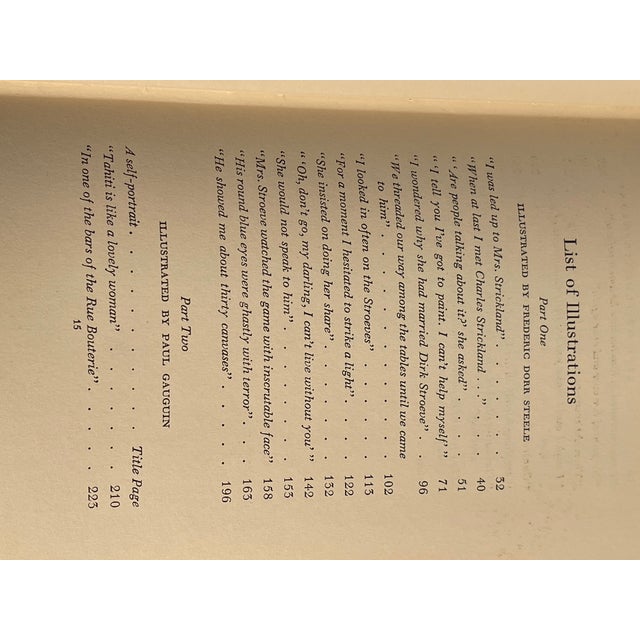 The Moon and Sixpence Somerset Maugham Collectors Book For Sale - Image 4 of 10