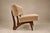 Camel Brazilian Modern Sofa in Imbuia Wood and Champagne Camel Mohair, Cimo, Brazil, 1950s For Sale - Image 8 of 18
