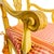 Early 20th Century Venetian Rococo / Louis Revival Style Yellow Wood Upholstered Accent Side Chairs - A Pair For Sale - Image 10 of 17