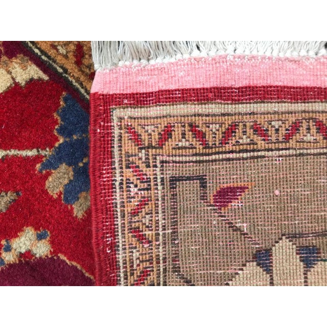 Vintage Karabagh Rug, 1980s For Sale - Image 16 of 17