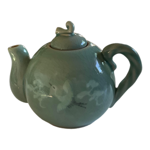 Korean Blue Celadon Style Rice Wine Ewer