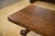Brown Brutalist Side Table in Elm, 1950s For Sale - Image 8 of 11