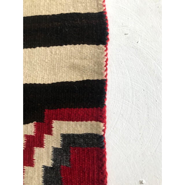Antique Navajo Chief Blanket Third Phase Revival For Sale - Image 11 of 17