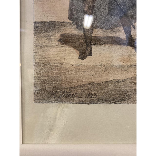 Traditional Charles-Étienne Motte, Return from Syria, 1822, Lithograph For Sale - Image 3 of 16