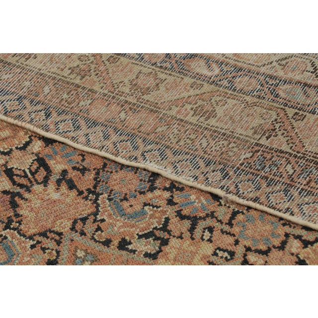 Textile Antique Persian Malayer Rug With Polychrome Herati Floral Pattern - Rug & Kilim For Sale - Image 7 of 7