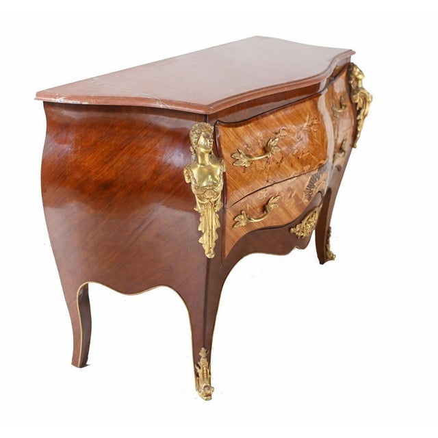 Louis XV Commodes, Set of 2 For Sale - Image 9 of 13