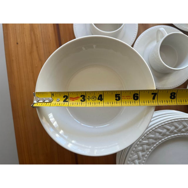 Vintage Farberware Trellis Dinnerware Set - Rare in Large Quantities and Discontinued - 44 Piece For Sale In Washington DC - Image 6 of 12