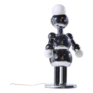 Mid 20th Century Torino Mid Century Modern Robot Lamp For Sale