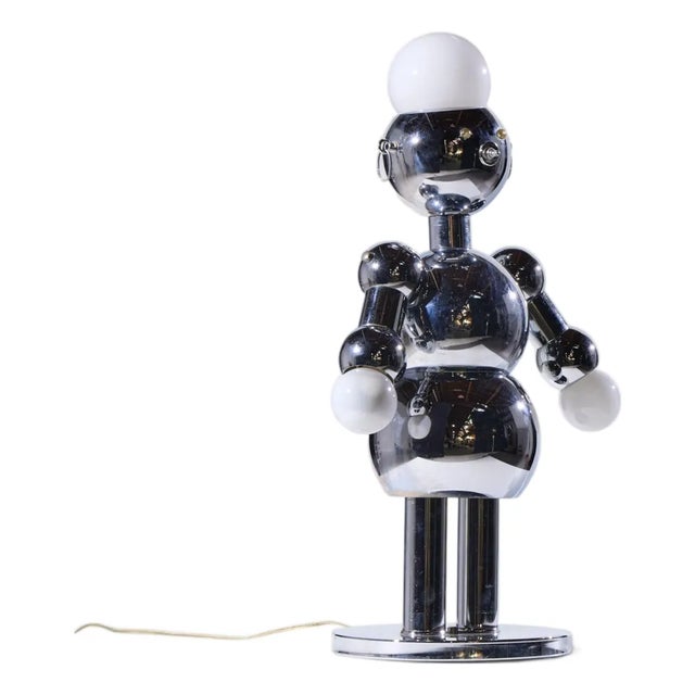 Mid 20th Century Torino Mid Century Modern Robot Lamp For Sale