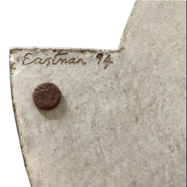 1990s Modern “White Pots With Interruptions” by Ken Eastman - Set of 2 For Sale - Image 9 of 11