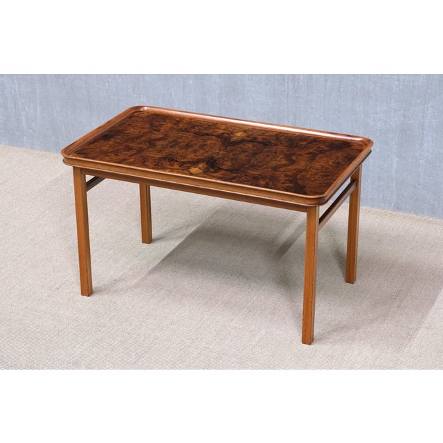 This very rare table was designed by Carl-Axel Acking and produced by master carpenter Hjalmar Jackson in the late 1930s....