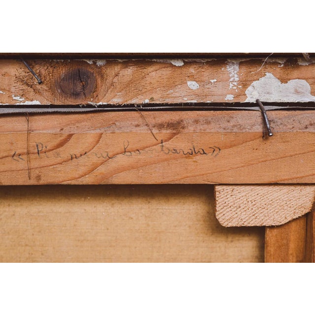 Ezio Pastorio, Lombard Plain, 1970s, Oil on Canvas For Sale - Image 10 of 12