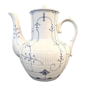 Antique Late 19th Century Villeroy & Boch Dresden Teapot