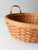 Vintage Handwoven Wood Splint Basket For Sale - Image 9 of 15