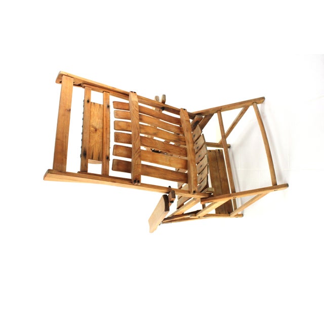 Thonet Siesta Medical Deck Chair by Hans and Wassili Luckhardt for Gebrüder Thonet, 1938 For Sale - Image 11 of 17