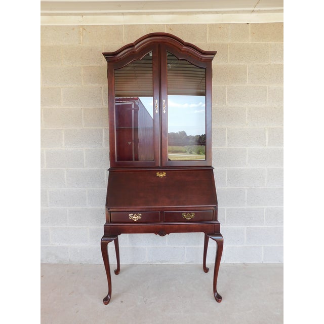 Jasper Cabinet Queen Anne Cherry Slant Front Secretary Desk