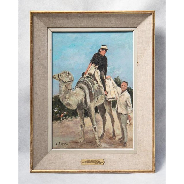R. Peyre, Cannes Film Festival, 1964, Oil Painting on Canvas, Framed For Sale - Image 8 of 11
