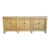 Vintage Raw Elm Modern Farm Sideboard Credenza For Sale