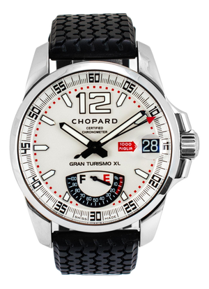 Chopard Mille Miglia Gran Turismo XL 44mm 8997 White Dial Steel Automatic Watch