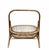 A stunning original vintage magazine rack dating from the 1960s, made entirely by hand from bamboo, curved bamboo and...