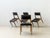 Mid-Century Modern Vintage Upholstered Chairs in Beech Wood, 1960s For Sale - Image 3 of 10