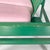 French Modern Argos Armchair in Pink Leather and Green Wood by Baumann, 1970s For Sale - Image 15 of 18