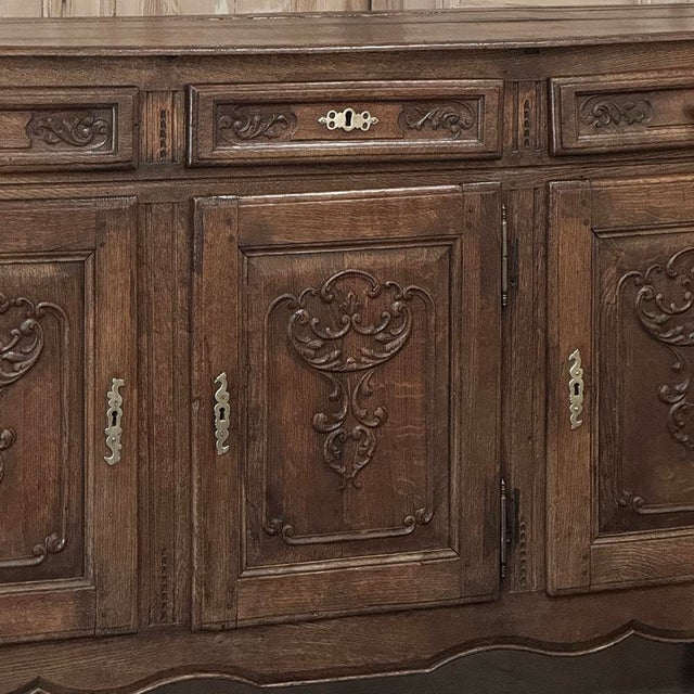 18th Century Liégeois Country French Oak Buffet For Sale - Image 9 of 18