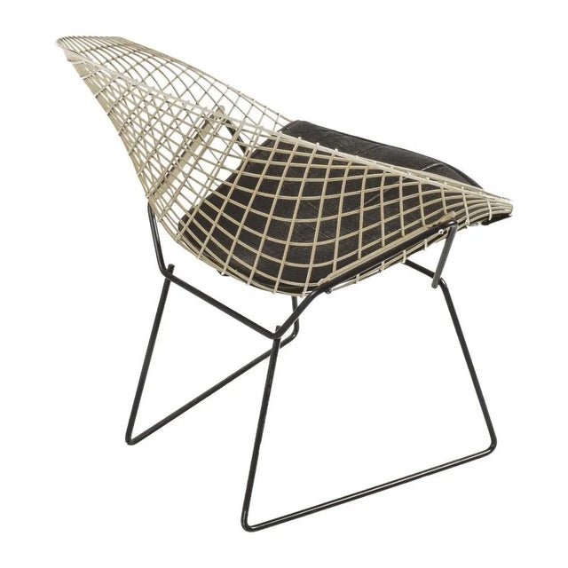 1960s White Diamond Chair attributed to Harry Bertoia for Knoll For Sale - Image 5 of 9