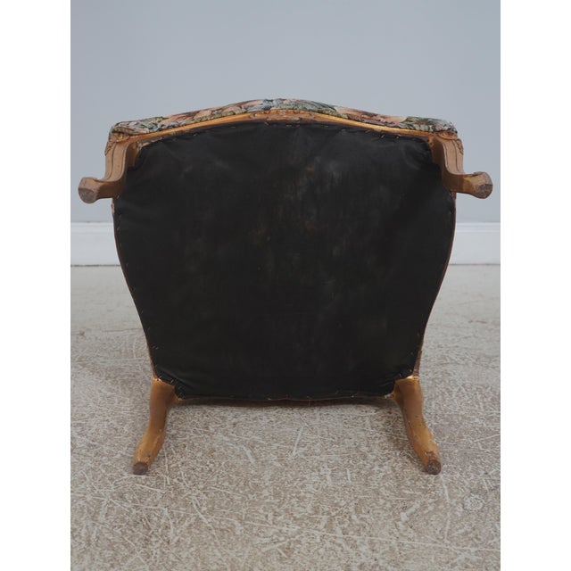 Pair of Louis XV Giltwood Fauteuils Armchairs For Sale - Image 18 of 18