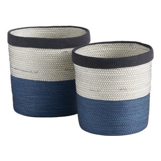 Ayden Round Baskets, Set Of 2 For Sale
