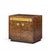 Bernhard Rohne for Mastercraft Mid Century Burlwood and Acid Etched Brass Nightstands - Pair For Sale - Image 12 of 13