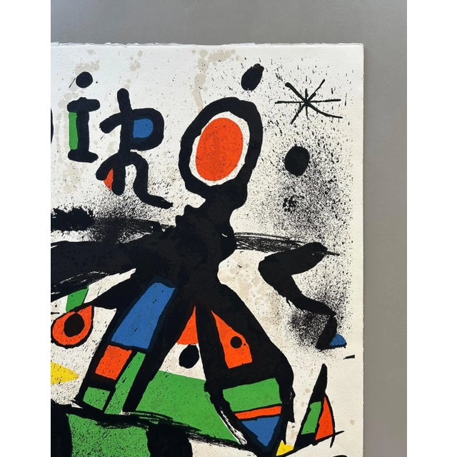 Joan Miro, Composition, 1978, Lithograph For Sale - Image 3 of 6
