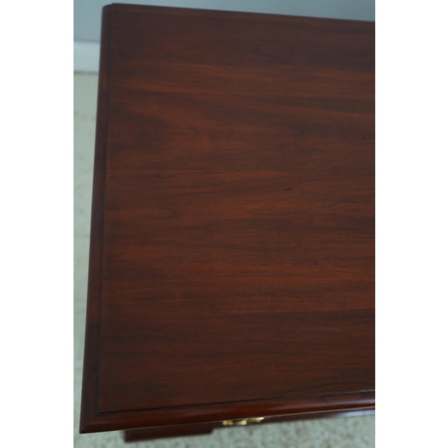 Henkel Harris Model 166 Cherry 9 Drawer Double Dresser For Sale - Image 13 of 18