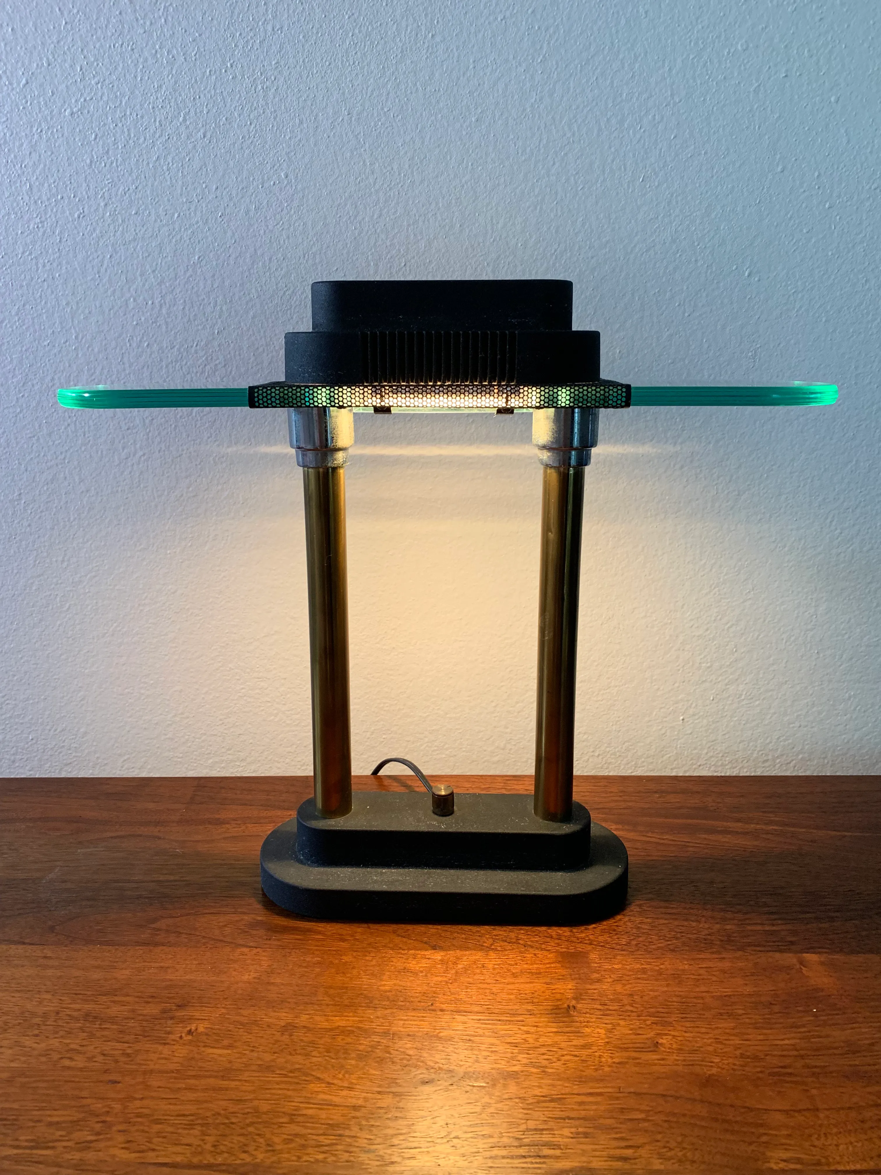 Post Modern Robert Sonneman for George Kovacs Style Bankers Light  display picture 1