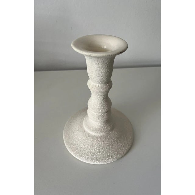 Mid-Century Modern Vintage Royal Haeger Pottery Taper Candle Holders-Set of 2 For Sale - Image 3 of 8